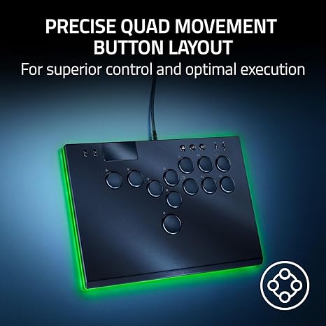 RAZER KITSUNE ALL BUTTON OPTICAL ARCADE CONTROLLER FOR PS5 RZ06-05020100-R3G1 - Image 3