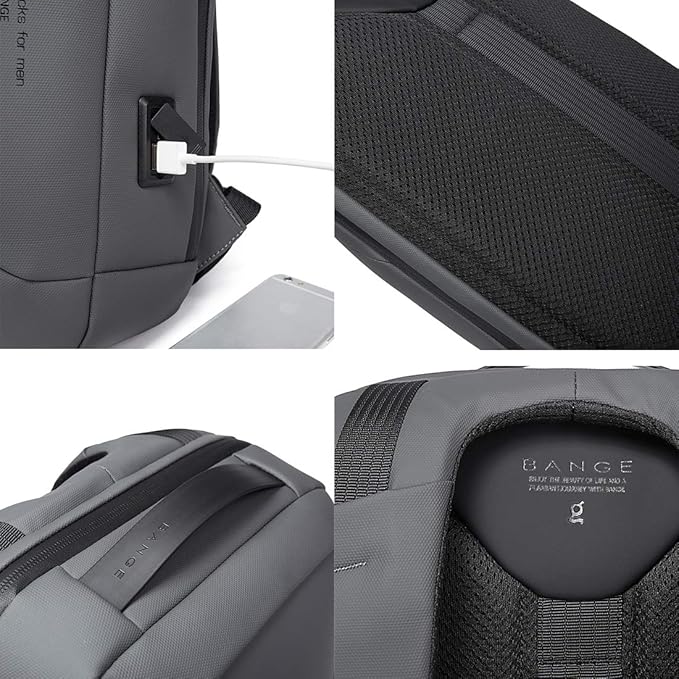 BANGE BACKPACK GRAY BG-22188 - Image 5