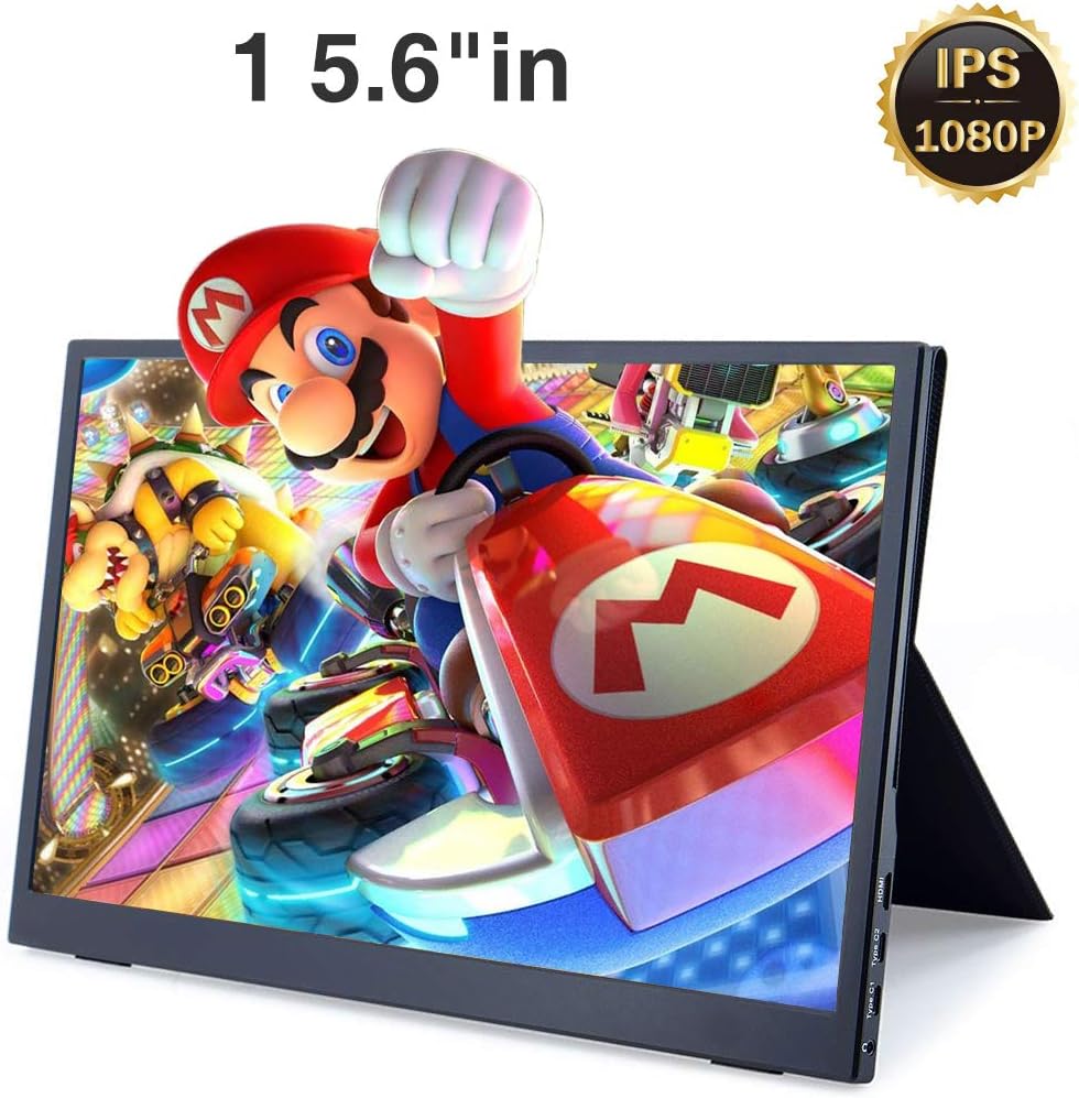 ANMITE 15.6 INCH IPS FULL HD METAL BODY PORTABLE MONITOR A156W02 - Image 3