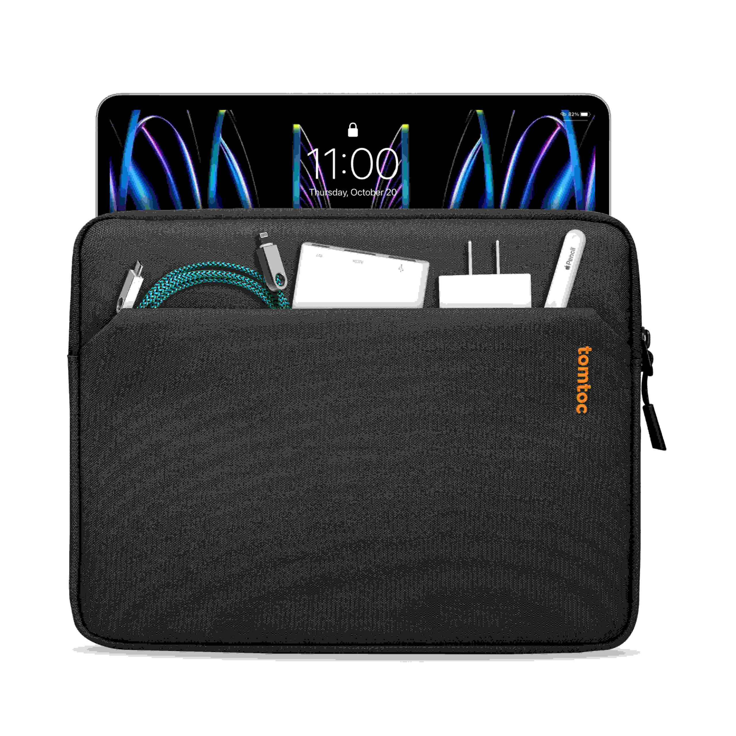 TOMTOC IPAD PRO 11 INCH LIGHT B18 TABLET SLEEVE BLACK B18A1D1 - Image 9