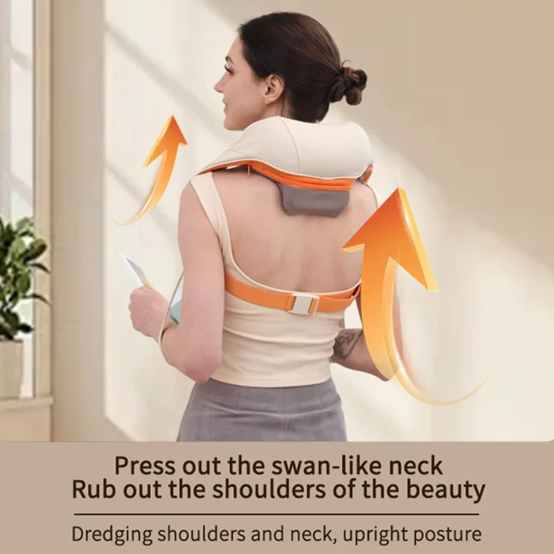 YESIDO NECK MASSAGER BEIGE MG16 - Image 6