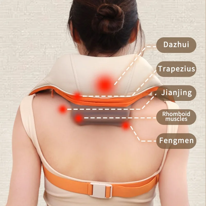 YESIDO NECK MASSAGER BEIGE MG16 - Image 7