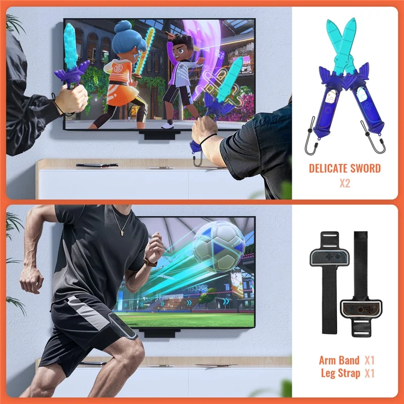 12 IN 1 GAME ACCESSORIES FOR NSW 2 SPORTS - Image 3