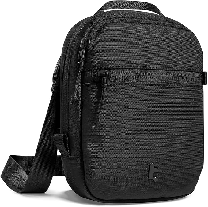 TOMTOC AVIATOR T37 TRAVEL CROSSBODY BAG BLACK T37S1D1 - Image 2