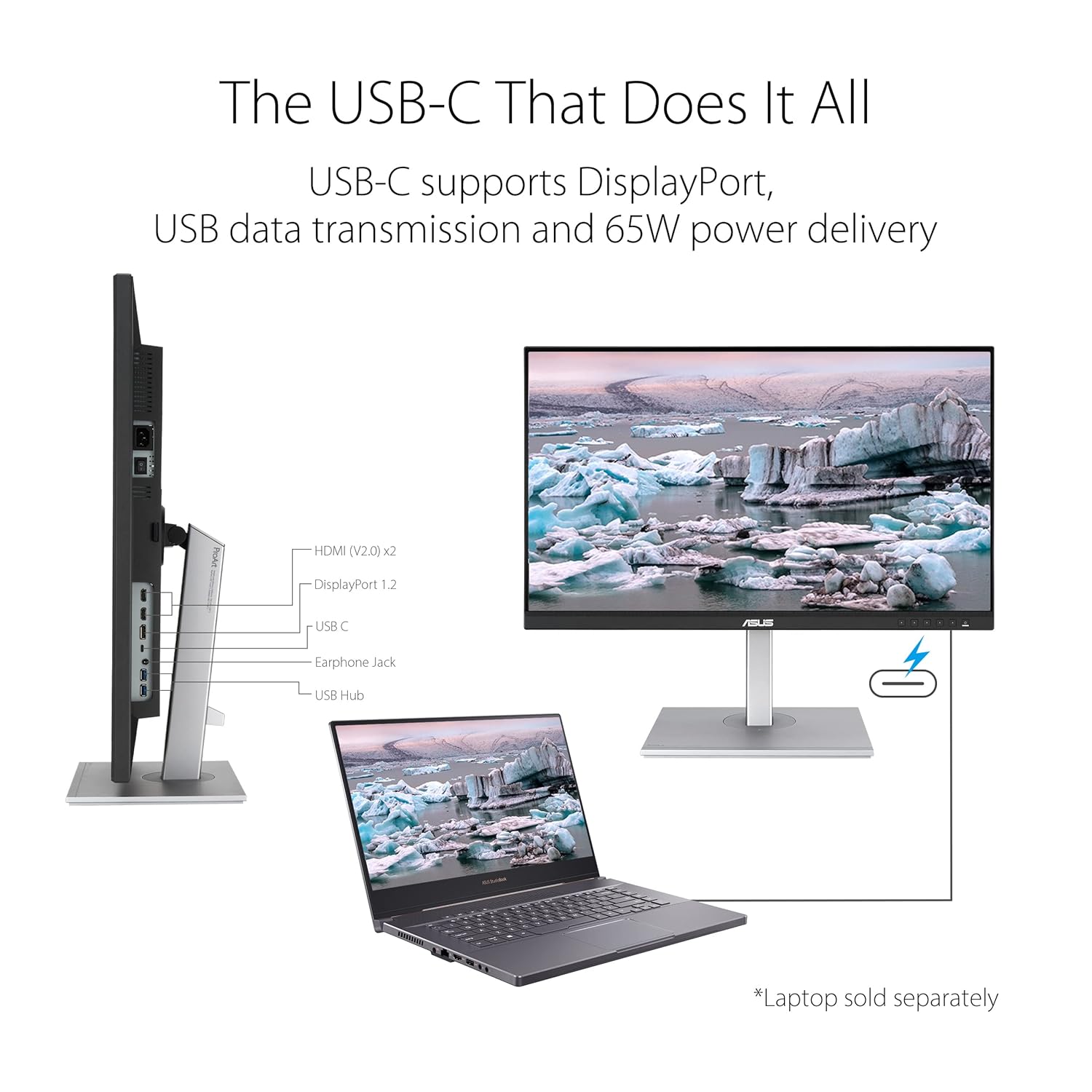 ASUS MONITOR AS PA279CV 60HZ 5MS IPS 3840 X 2160 UHD-4K90LM06M1-B01170 - Image 7