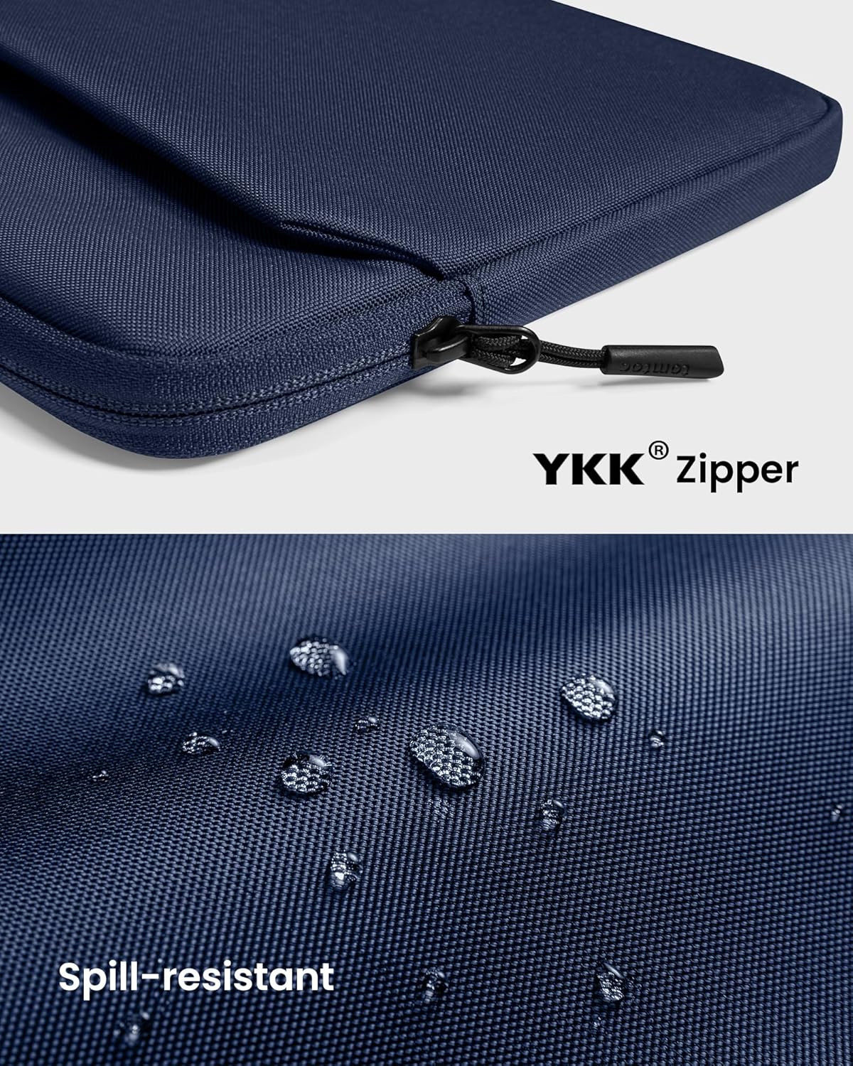 TOMTOC LIGHT A18 14 INCH LAPTOP SLEEVE NAVY BLUE A18D2B2 - Image 5