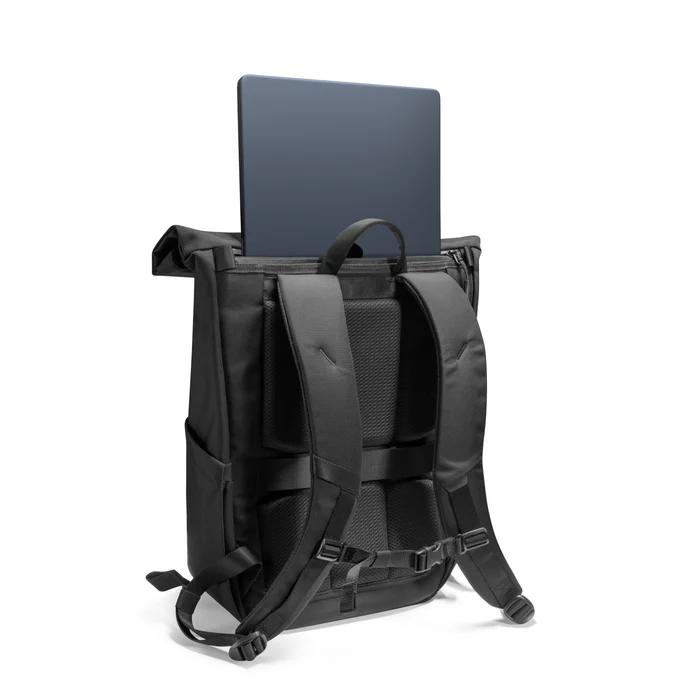 TOMTOC NAVIGATOR T61 ROLLTOP BACKPACK BLACK T61L1D1 - Image 7
