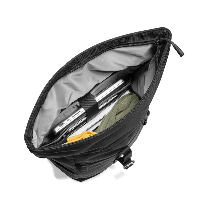TOMTOC NAVIGATOR T61 ROLLTOP BACKPACK BLACK T61L1D1 - Image 5