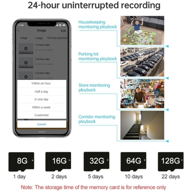BASEUS WIRED 3K ULTRA CLEAR SECURITY CAMERA P1 PRO WHITE - Image 12