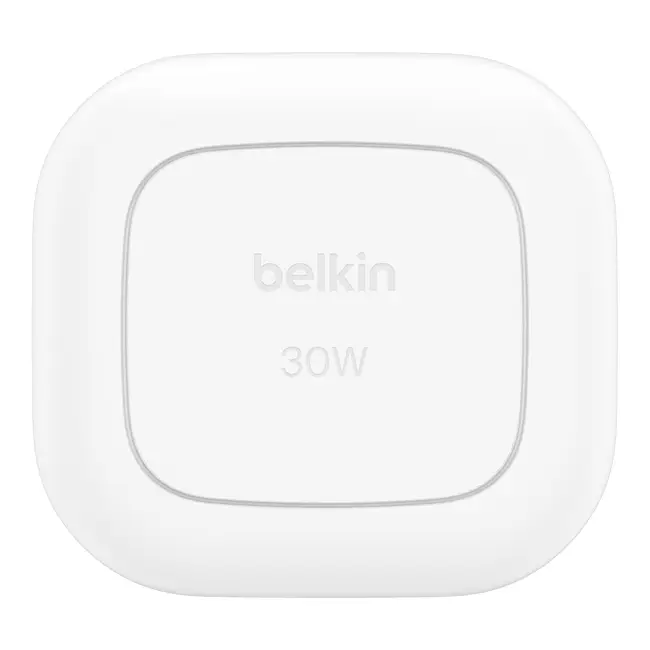 BELKIN BOOST CHARGE COMPACT USB C WALL CHARGER 30W WITH USB C TO USB C CABLE WHITE WCA008MY1MWH - Image 6