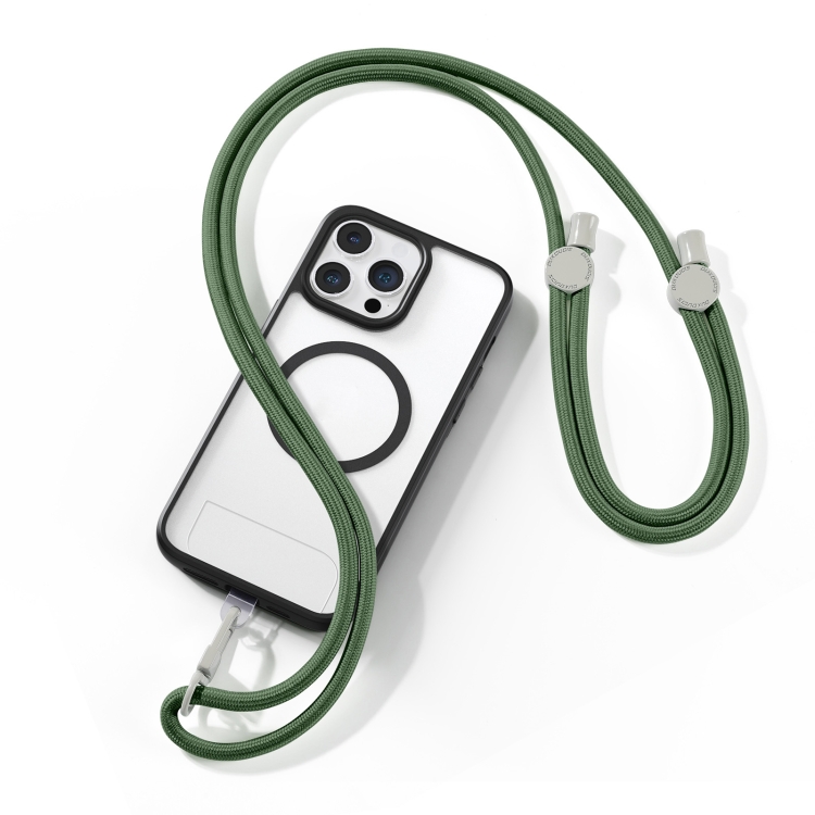 DUXDUCIS PLAZ SERIES CROSSBODY PHONE LANYARD ARMY GREEN PLAZ0002 - Image 2