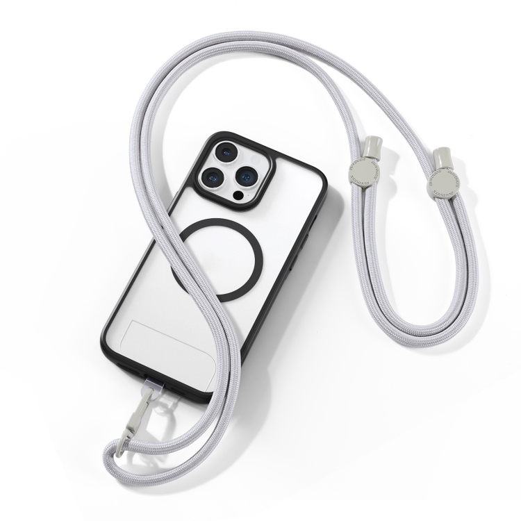 DUXDUCIS PLAZ SERIES CROSSBODY PHONE LANYARD GRAY PLAZ0008 - Image 2