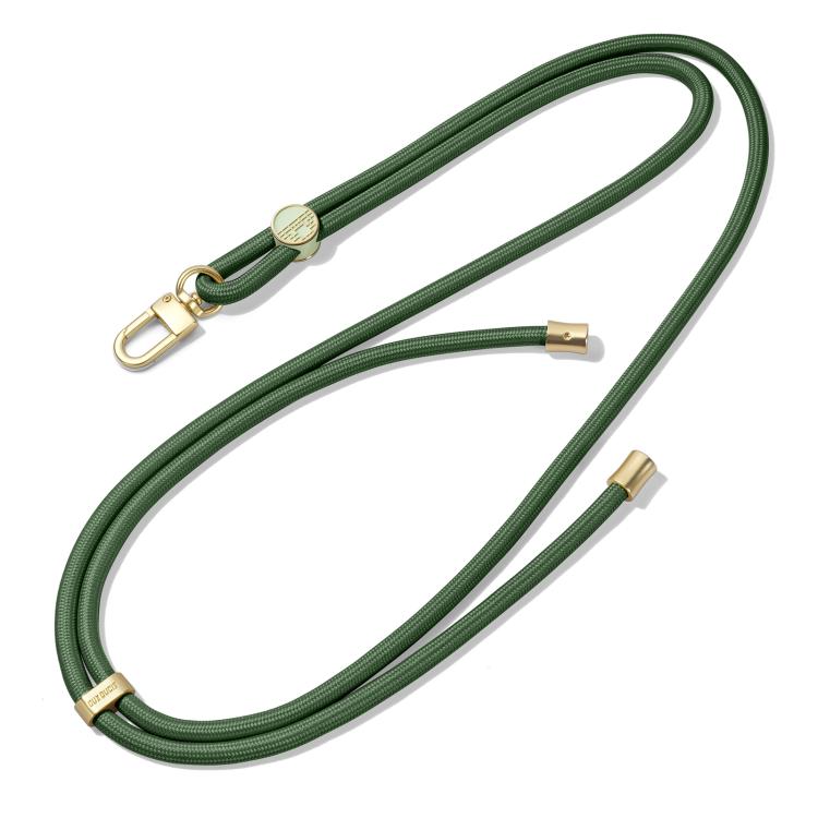 DUXDUCIS GARDEN SERIES CROSSBODY PHONE STRAP WITH TILE PATTERN PHONE LANYARD ARMY GREEN GARDEN0006 - Image 9