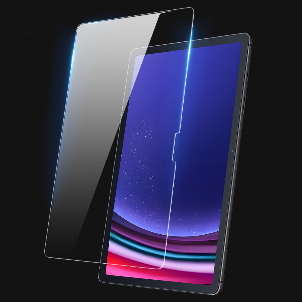 DUXDUCIS SAMSUNG TAB S10 PLUS/S9 FE PLUS/S9 PLUS/S8 PLUS/S7 PLUS/S7 FE GLASS SCREEN PROTECTOR CLEAR - Image 2
