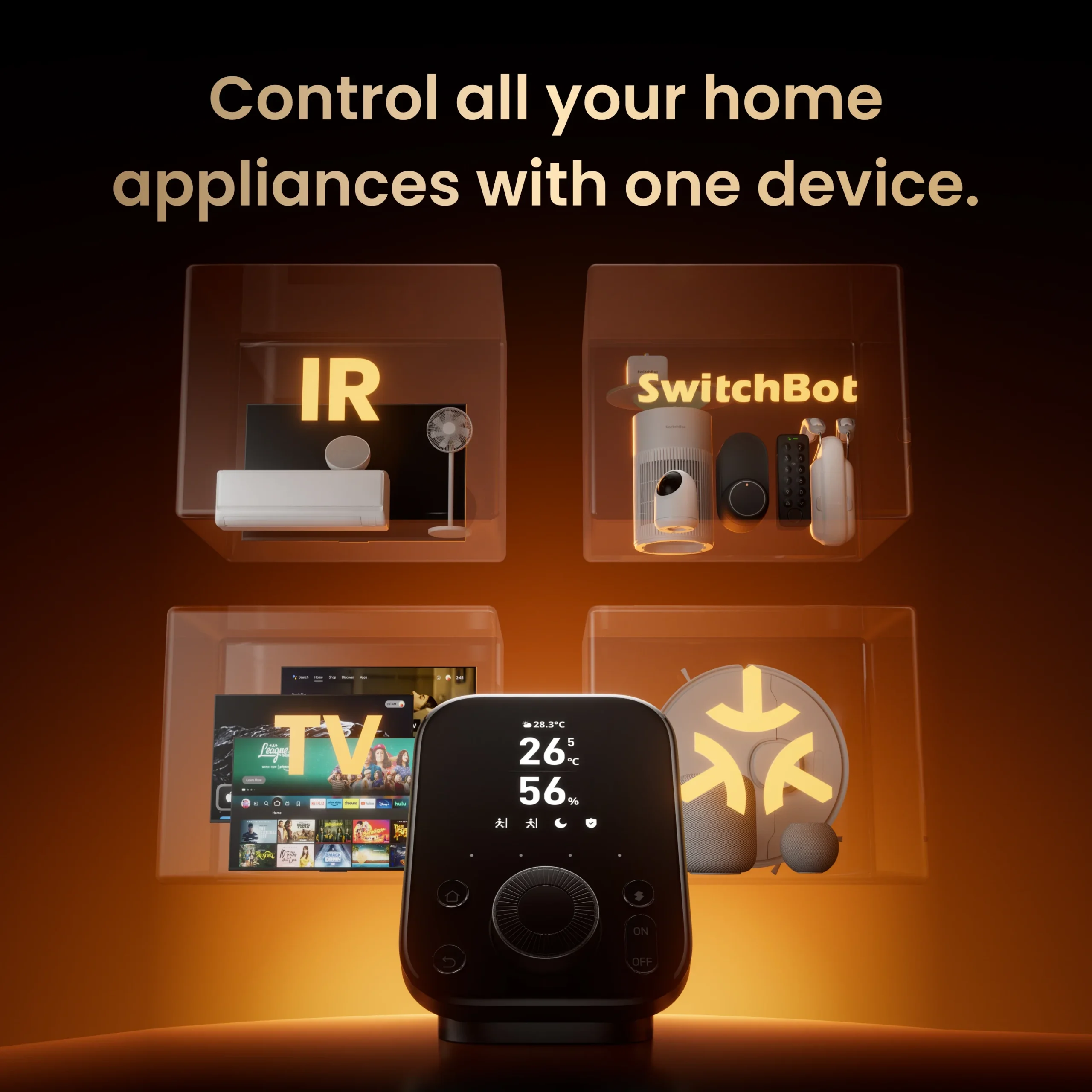 SWITCHBOT SMART HUB 3 BLACK W7202100 - Image 2