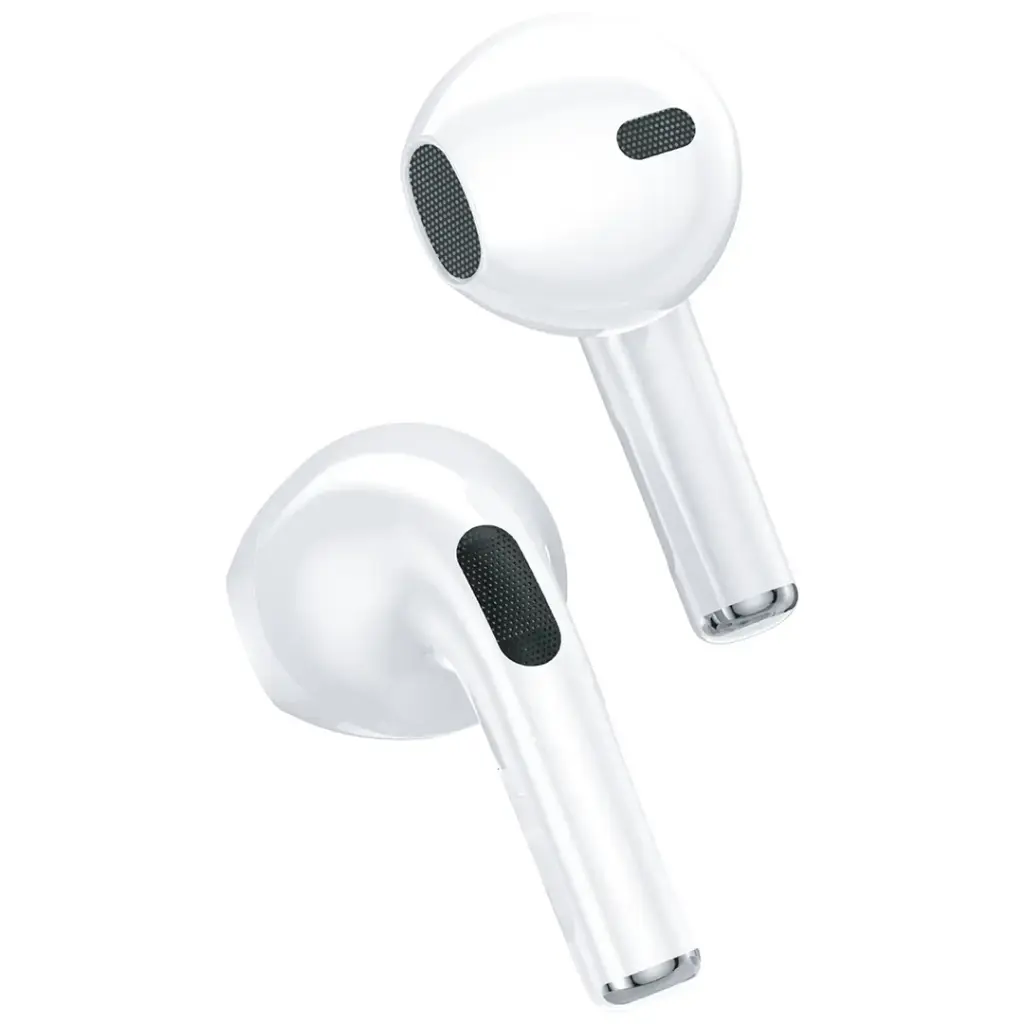PORODO BLUE POP TUNE TRUE WIRELESS DEEP BASS EARBUDS WHITE PBSTS190WH - Image 4