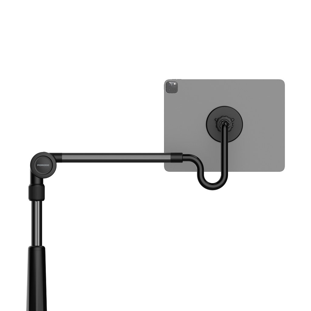 PORODO MAGSAFE &TABLET LAZY BRACKET BLACK PD-LMGS92-BK - Image 2