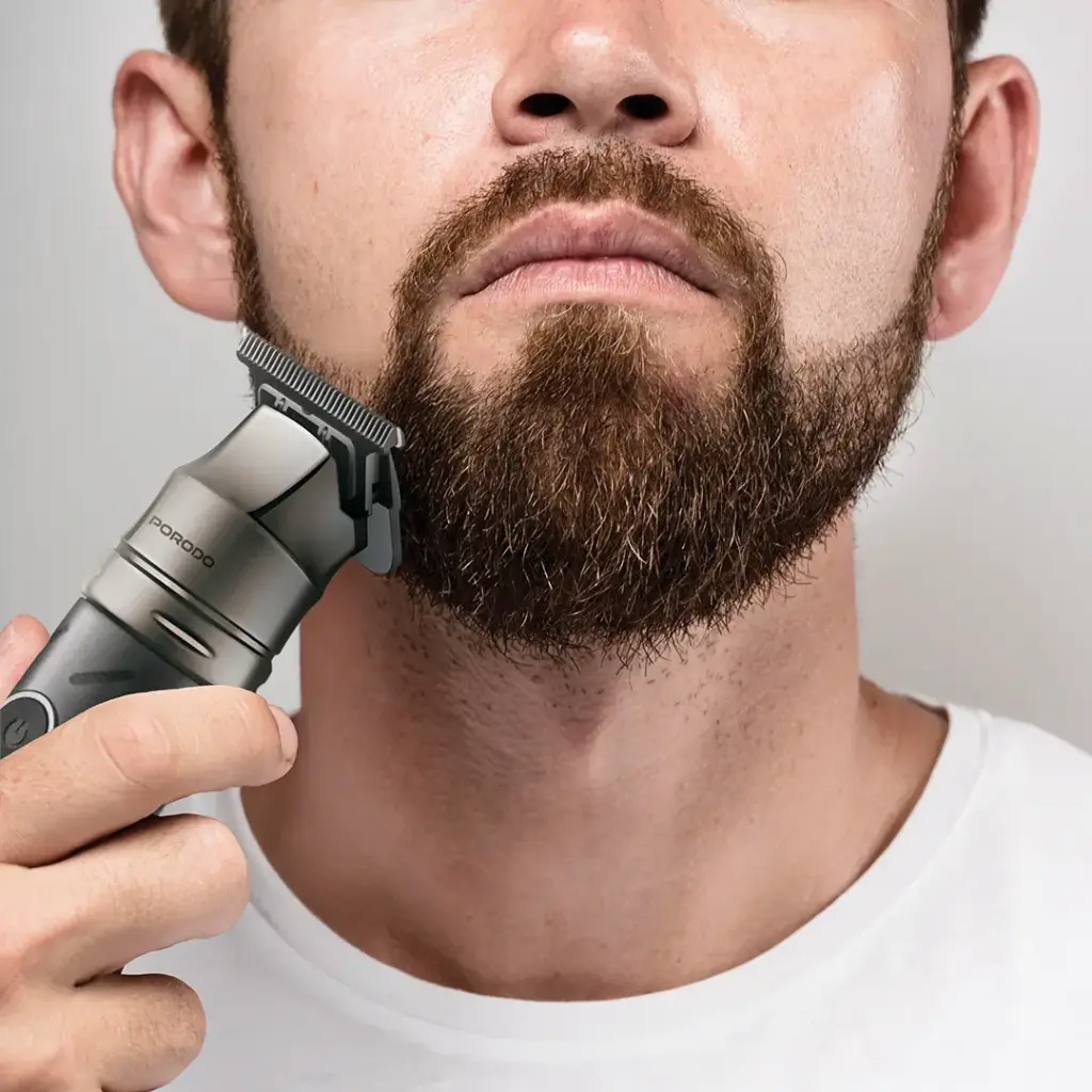 PORODO LIFESTYLE EDGEMASTER T-BLADE TRIMMER AND SHAVER BLACK PDLFST185BK - Image 5