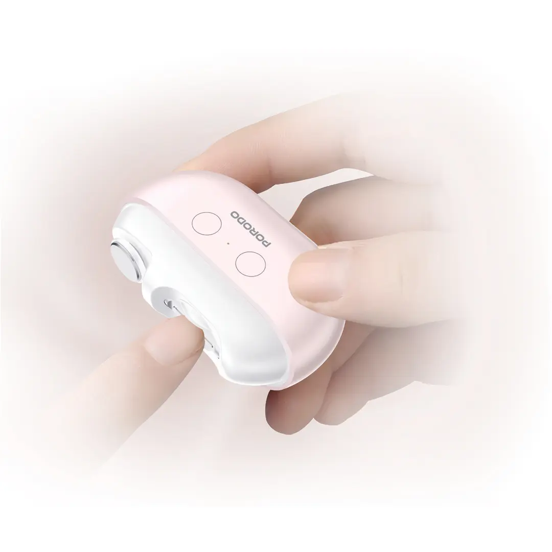 PORODO LIFESTYLE MULTI FUNCTION ELECTRIC NAIL CLIPPER PINK PDENCLIM7PK - Image 3
