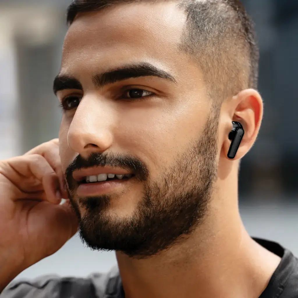 PORODO SOUNDTECH VIBE WIRELESS EARBUDS BLACK PDSTS168BK - Image 4