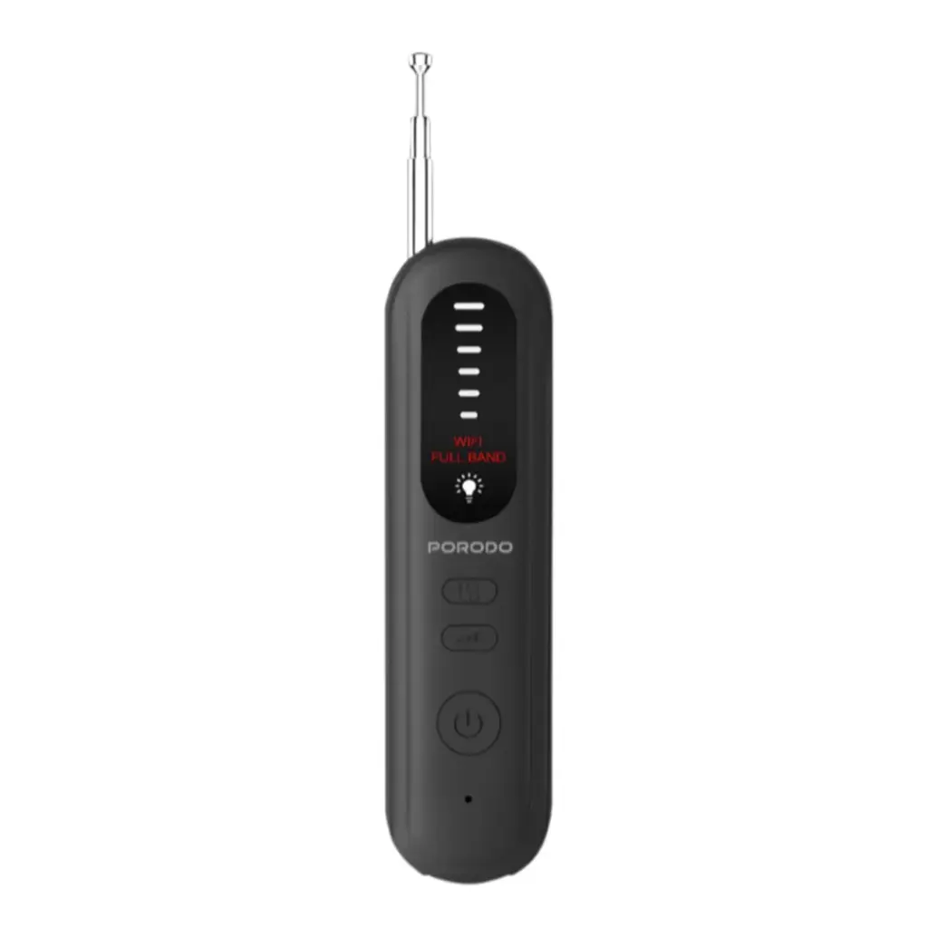 PORODO SPY GUARD WIRELESS SIGNAL AND CAMERA DETECTOR BLACK PD-ETK11-BK - Image 3