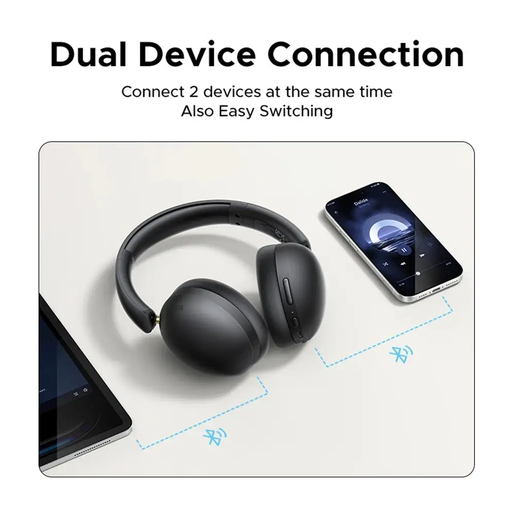 UGREEN STUDIO MAX2 WIRELESS HEADPHONE BLACK 45018 - Image 3