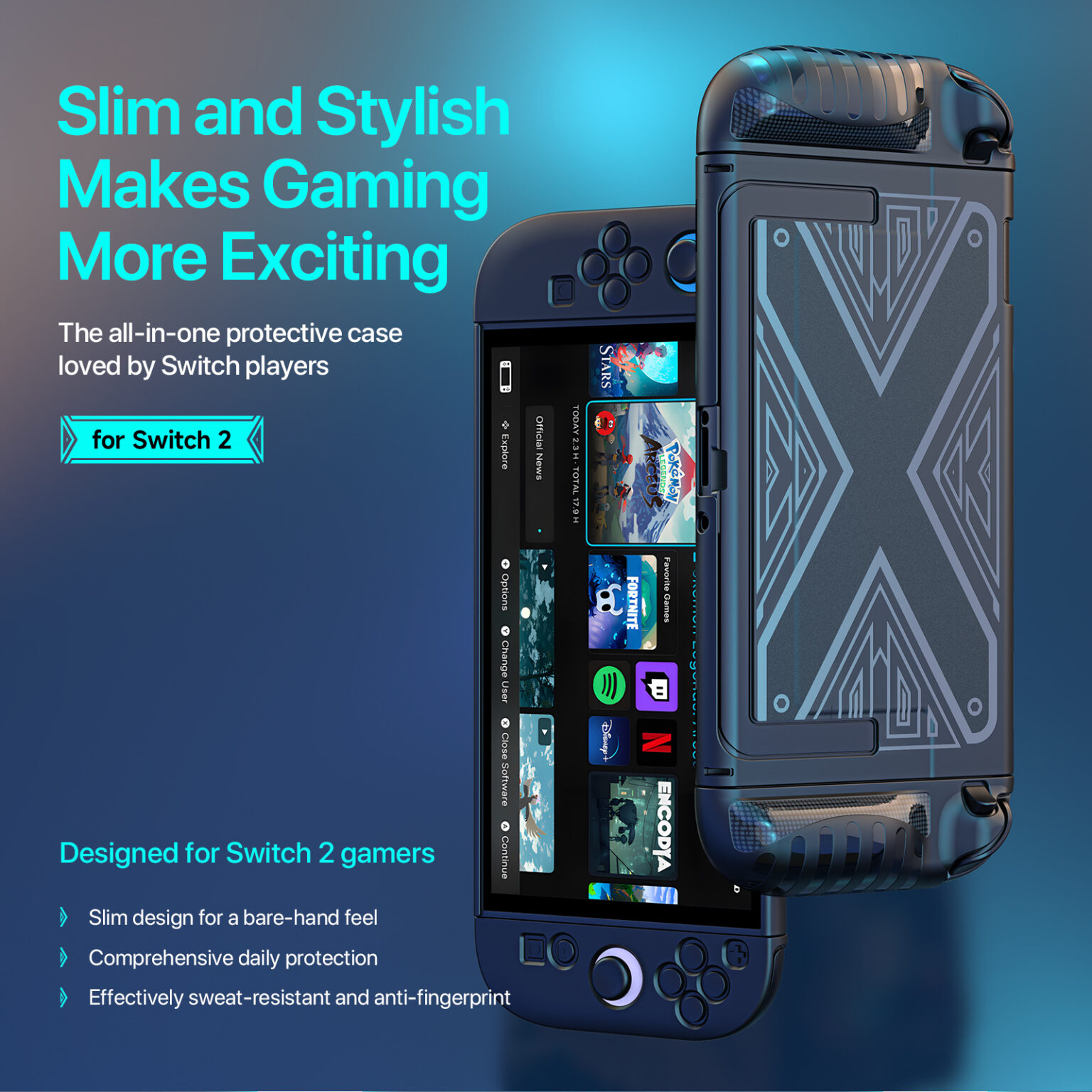 DUXDUCIS NINTENDO SWITCH 2 CASE SWITCH0003 - Image 9