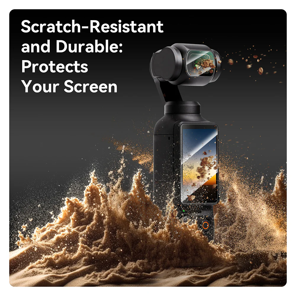 TELESIN POCKET 3 TEMPERED FILM SET POCKET3 S6-FLM-01-TDJ - Image 6