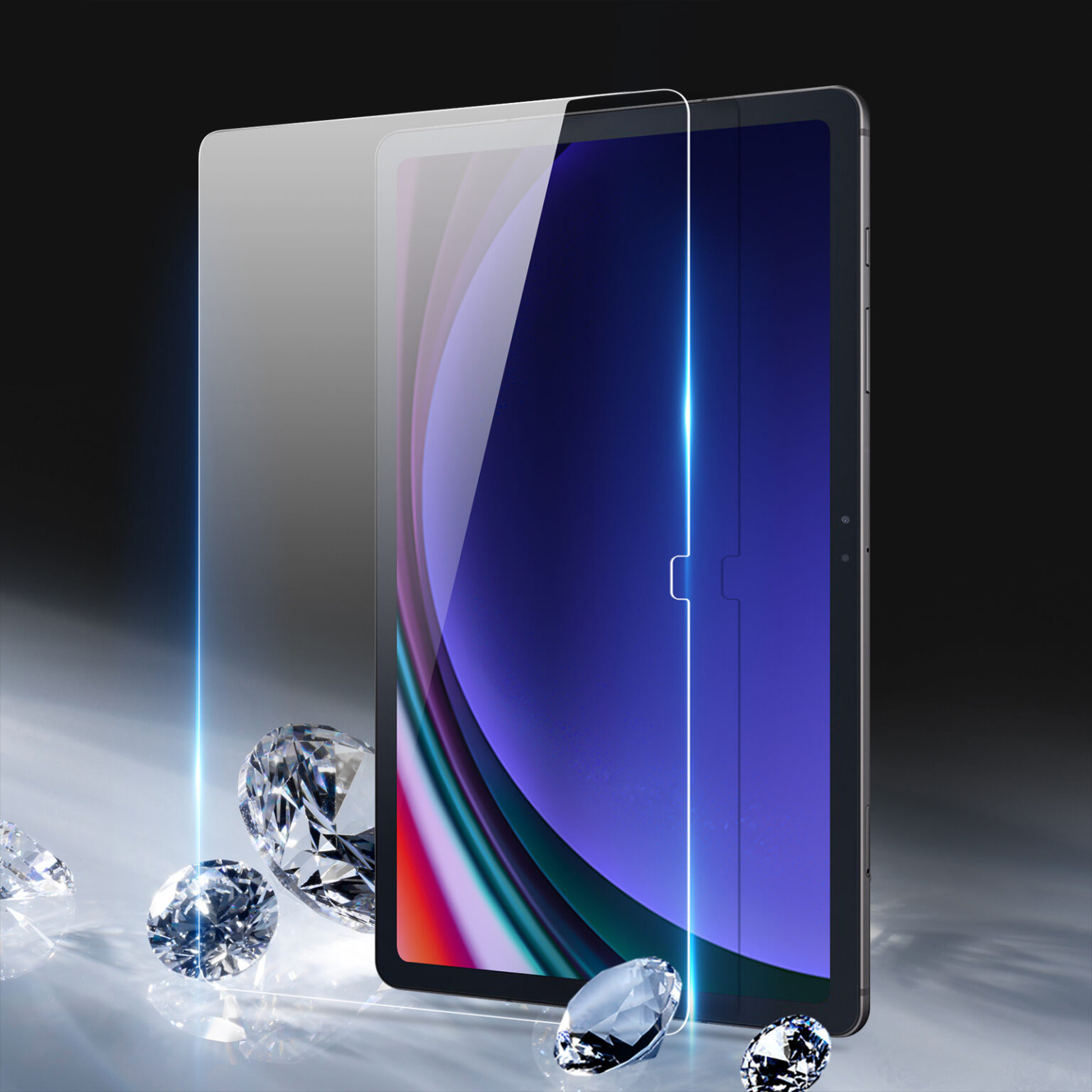 DUXDUCIS SAMSUNG TAB S10 ULTRA/S9 ULTRA/S8 ULTRA GLASS SCREEN PROTECTOR CLEAR - Image 6