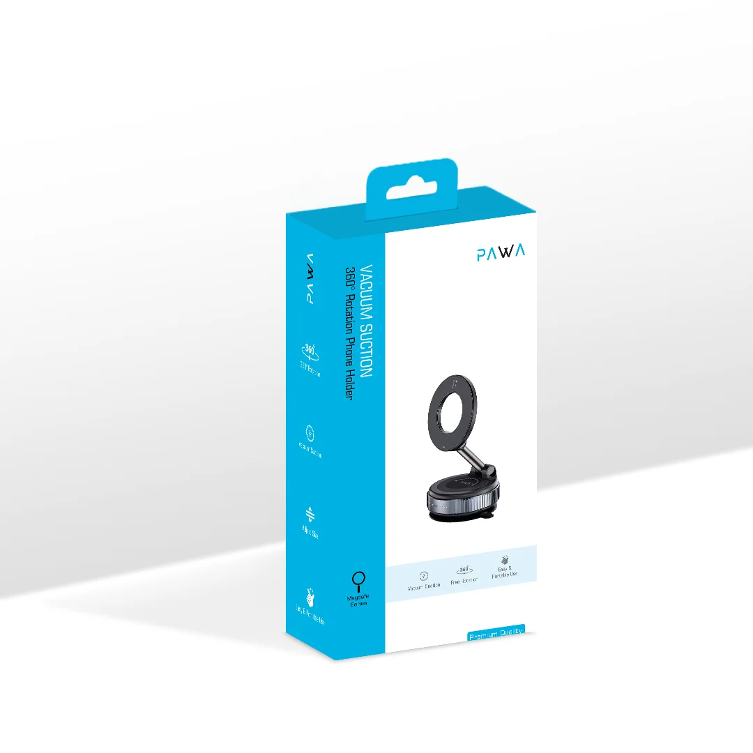 PAWA VACUUM SUCTION 360 ROTATION PHONE HOLDER PW-CH2T52M2 - Image 5
