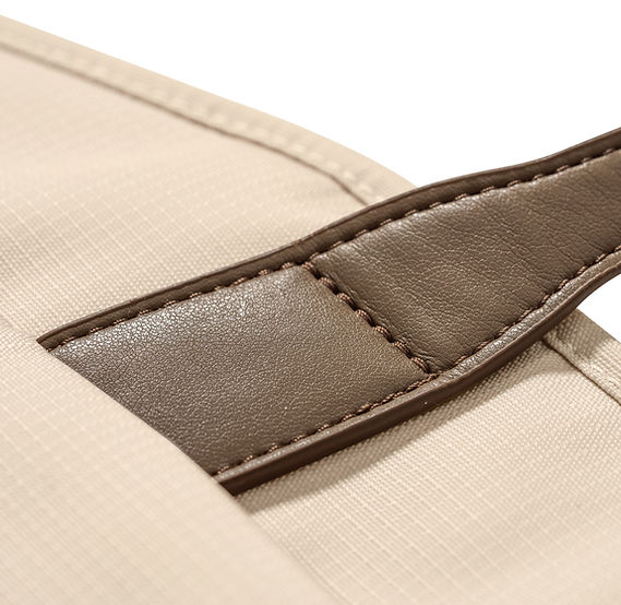 TOMTOC VERSATILE T23 LAPTOP TOTE BAG KHAKI T23S1K1 - Image 5