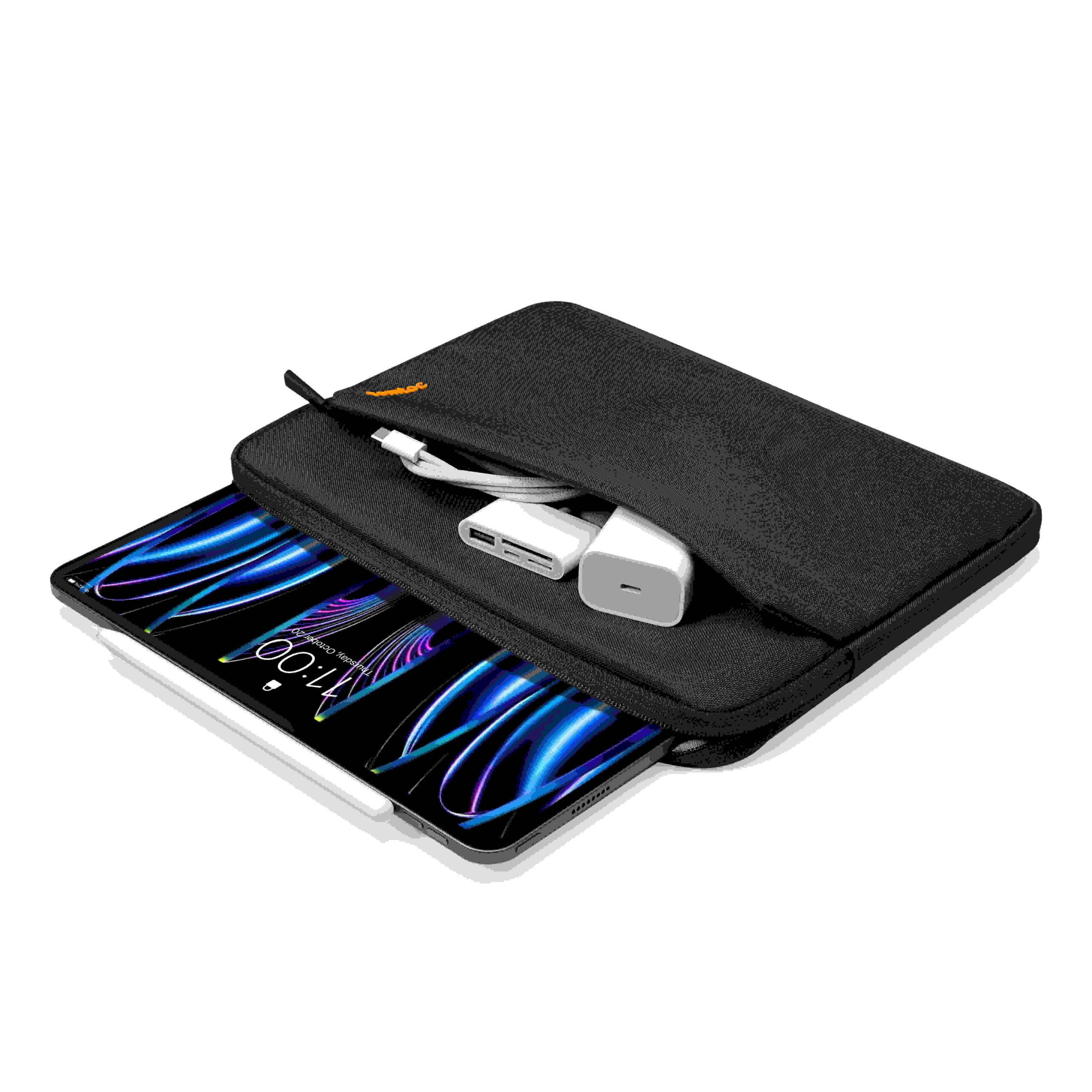 TOMTOC IPAD PRO 11 INCH LIGHT B18 TABLET SLEEVE BLACK B18A1D1 - Image 7