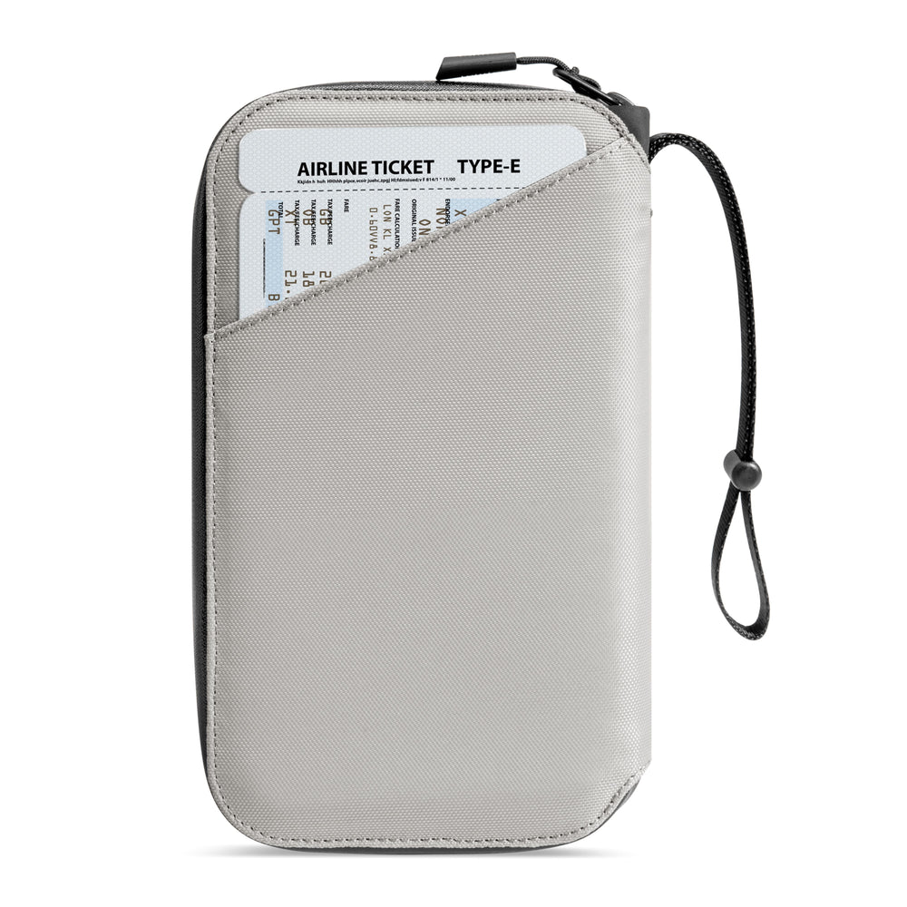 TOMTOC NAVIGATOR T03 PASSPORT HOLDER GRAY T03M1G1 - Image 3