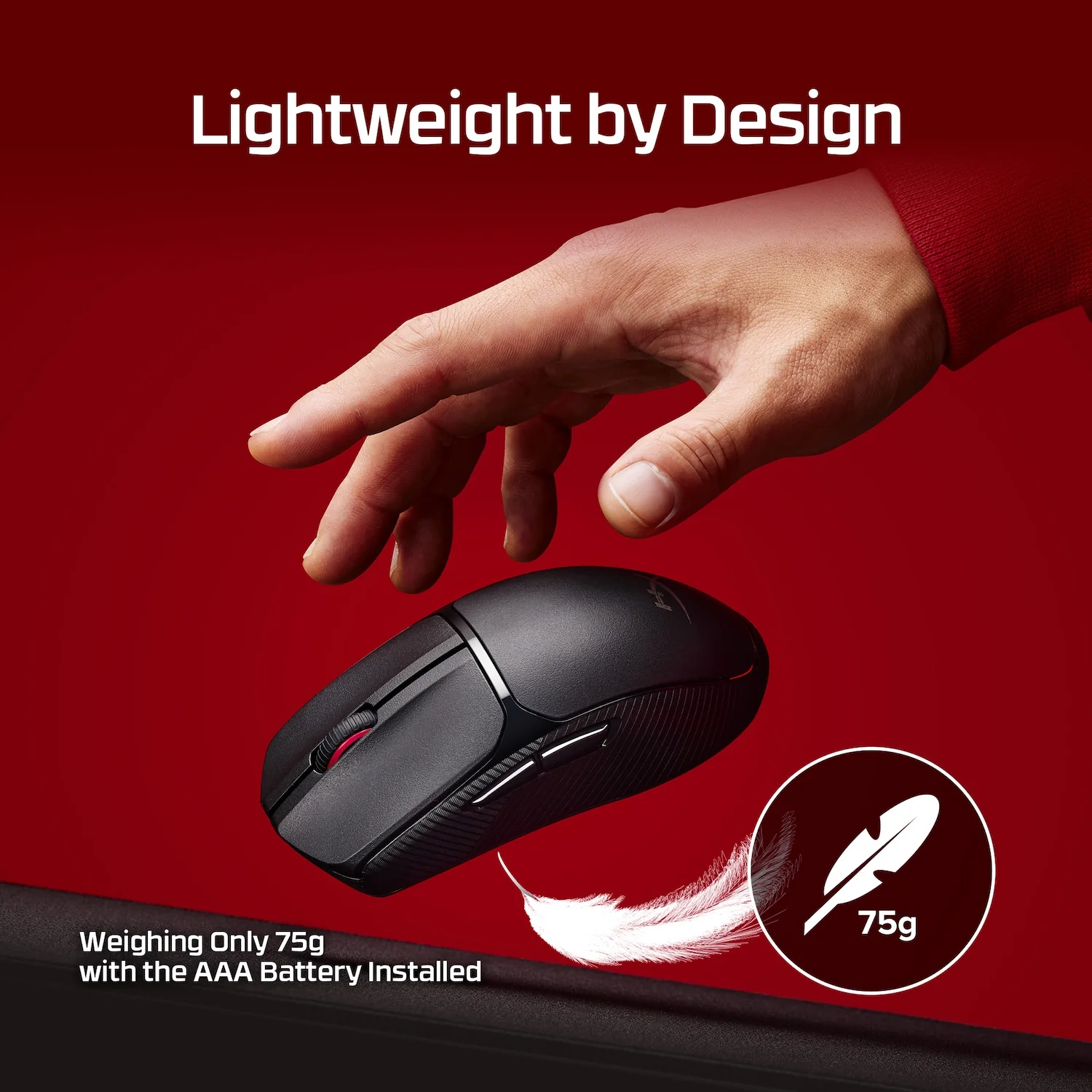 HYPERX PULSEFIRE FUSE WIRELESS GAMING MOUSE BLACK A1KY6AA - Image 12