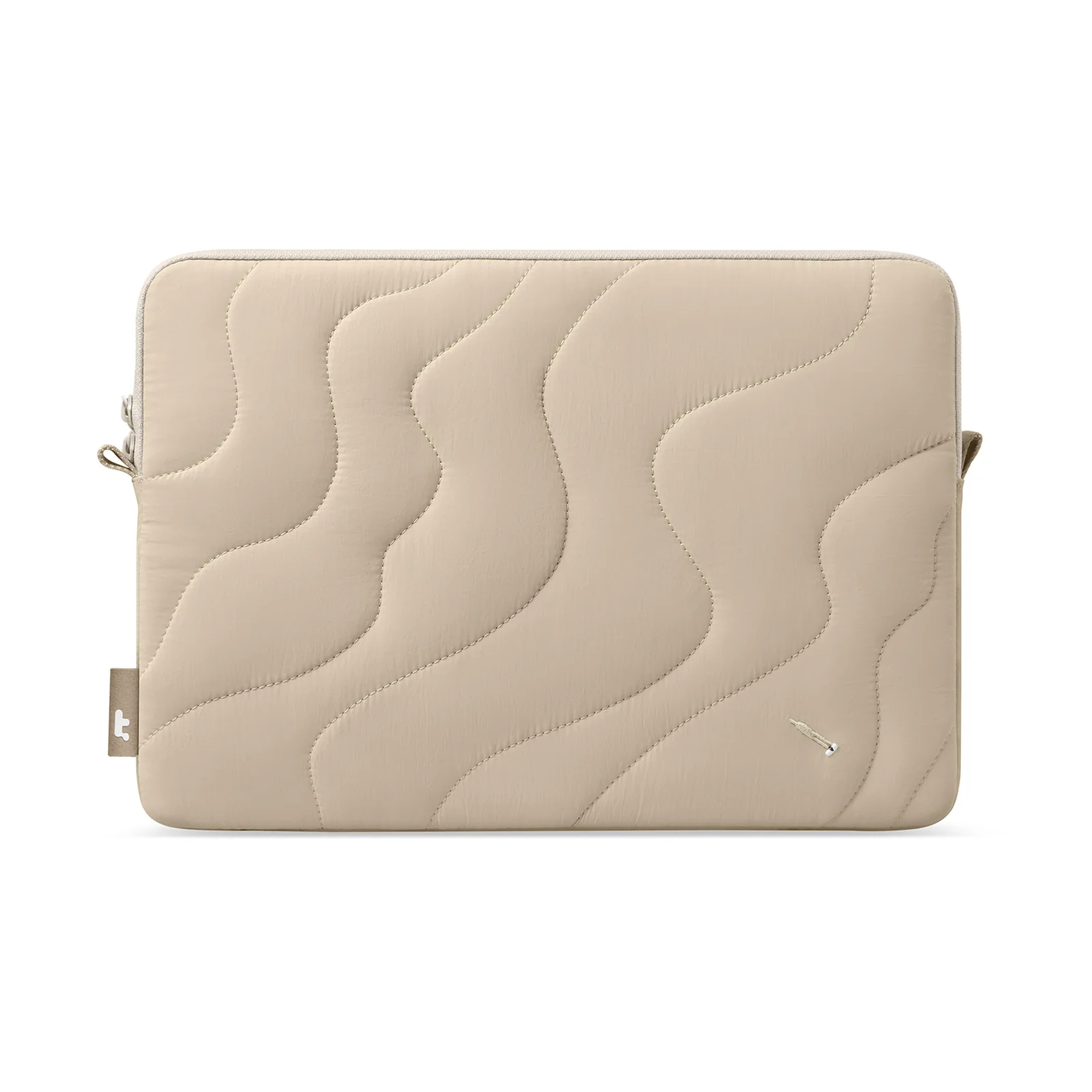 TOMTOC TERRA A27 14 INCH LAPTOP SLEEVE NATURAL SAND A27F2K2 - Image 2