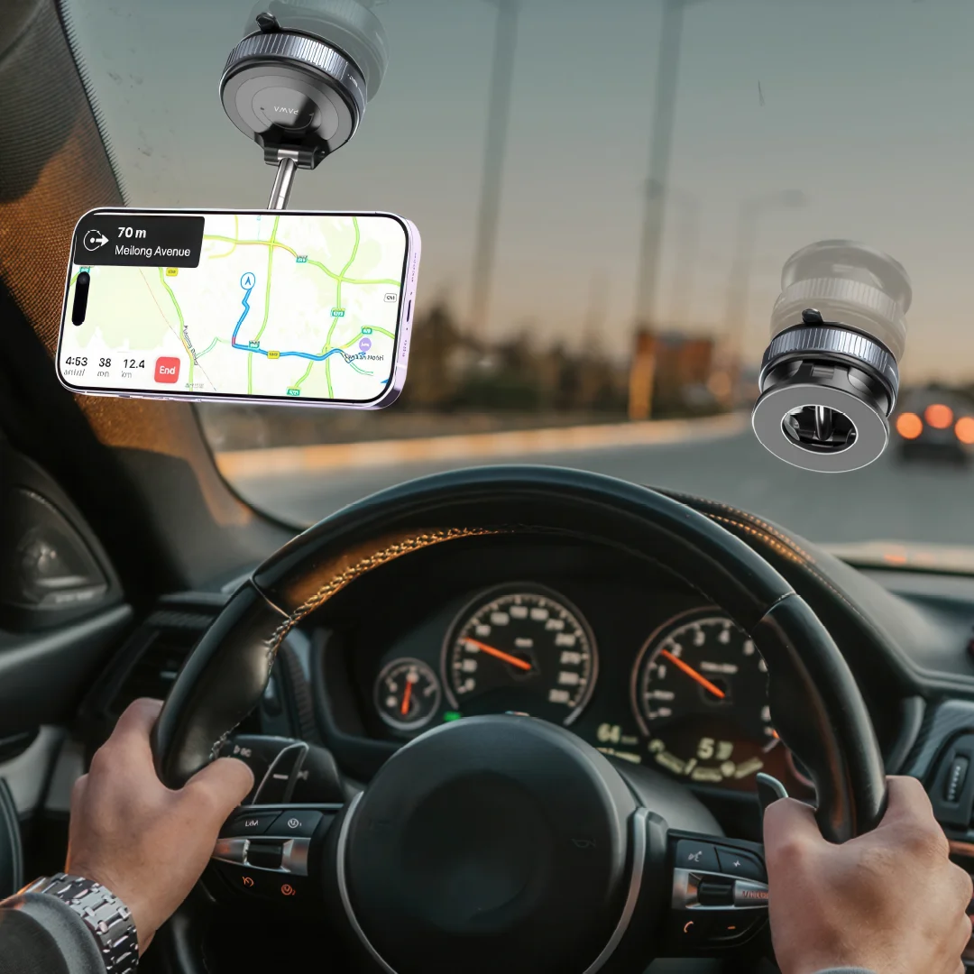 PAWA VACUUM SUCTION 360 ROTATION PHONE HOLDER PW-CH2T52M2 - Image 2