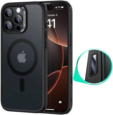 ESR IPHONE 16 PRO MAX MAGSAFE CLASSIC SERIES HYBRID CASE FROSTED BLACK - Image 6
