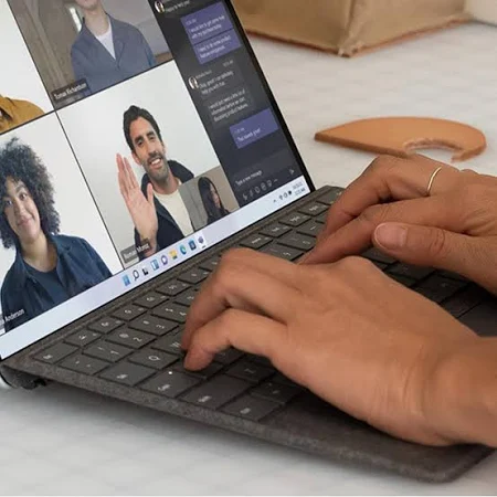MICROSOFT SURFACE PRO KEYBOARD WITH PEN STORAGE ARABIC PLATINUM 8XA-00251 - Image 4