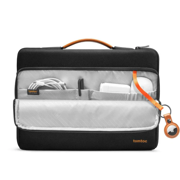 TOMTOC DEFENDER A14 13.5-14 INCH LAPTOP BRIEF CASE BLACK A14D3D1 - Image 7