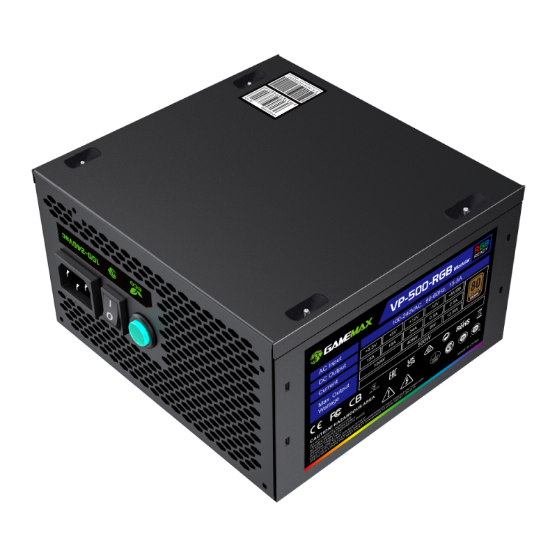 GEARMAX POWER SUPPLY 700W RGB MODULAR VP-700 RGB - Image 2