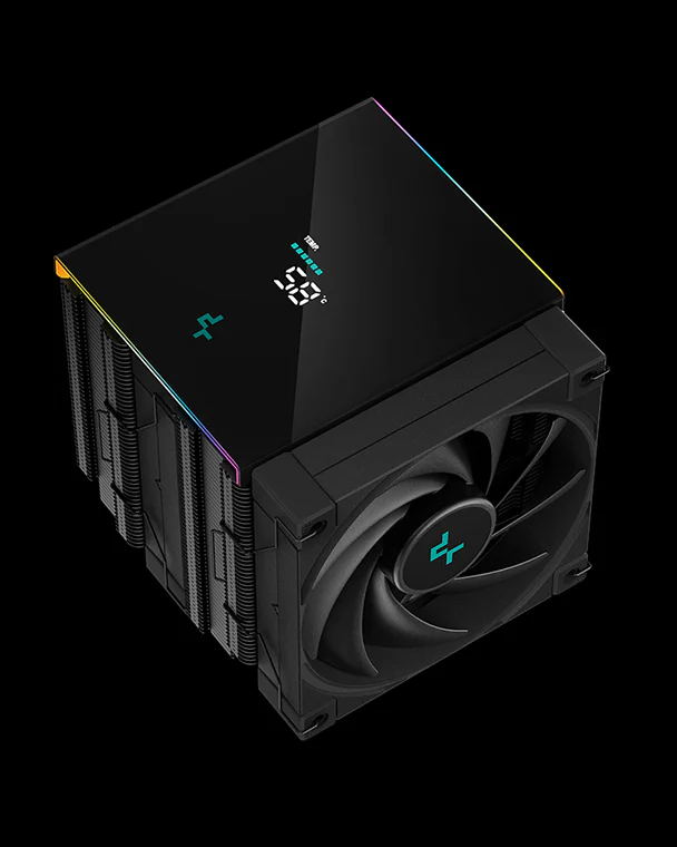 DEEPCOOL PERFORMANCE CPU COOLER WITH A STATUS DISPLAY AK620 DIGITAL BLACK P/N:R-AK620-BKADMN-G - Image 4