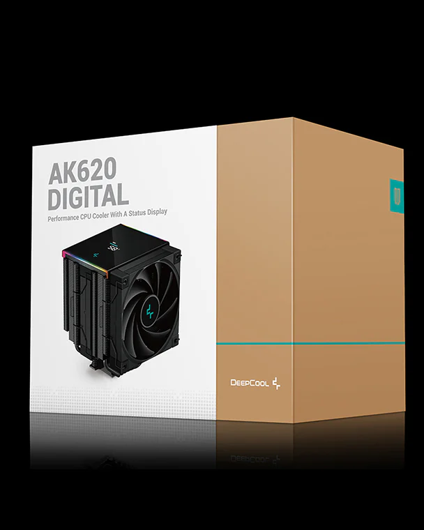 DEEPCOOL PERFORMANCE CPU COOLER WITH A STATUS DISPLAY AK620 DIGITAL BLACK P/N:R-AK620-BKADMN-G - Image 7