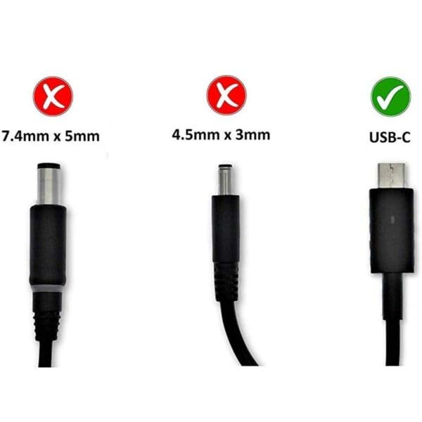 DELL LAPTOP 65W USB C POWER ADAPTER - Image 5