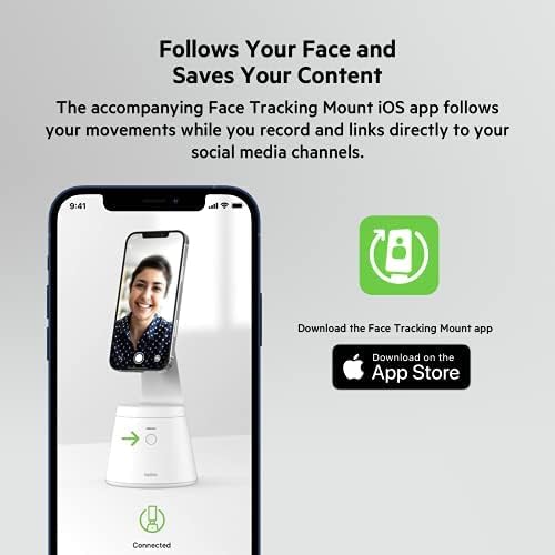 BELKIN MAGNETIC FACE TRACKING MOUNT MAGSAFE COMPATIBLE WHITE MMA001BTWH - Image 3