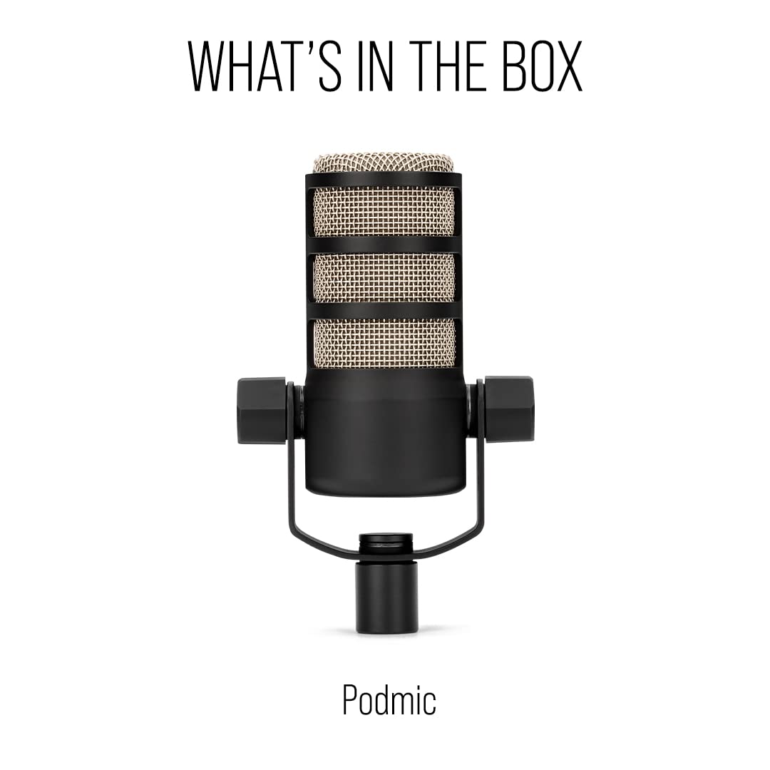RODE DYNAMIC POD CASTING MICROPHONE BLACK - Image 9