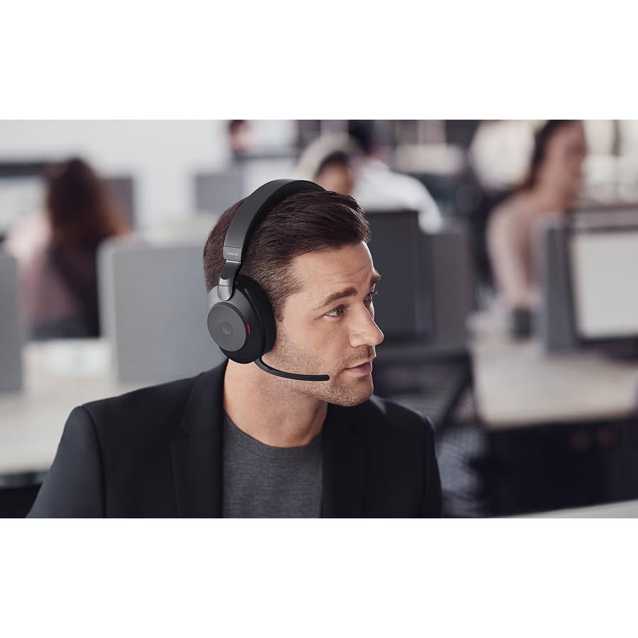 JABRA EVOLVE 2 85 LINK 380/390C MS STEREO WITH STAND BALACK 28599-999-889 - Image 2