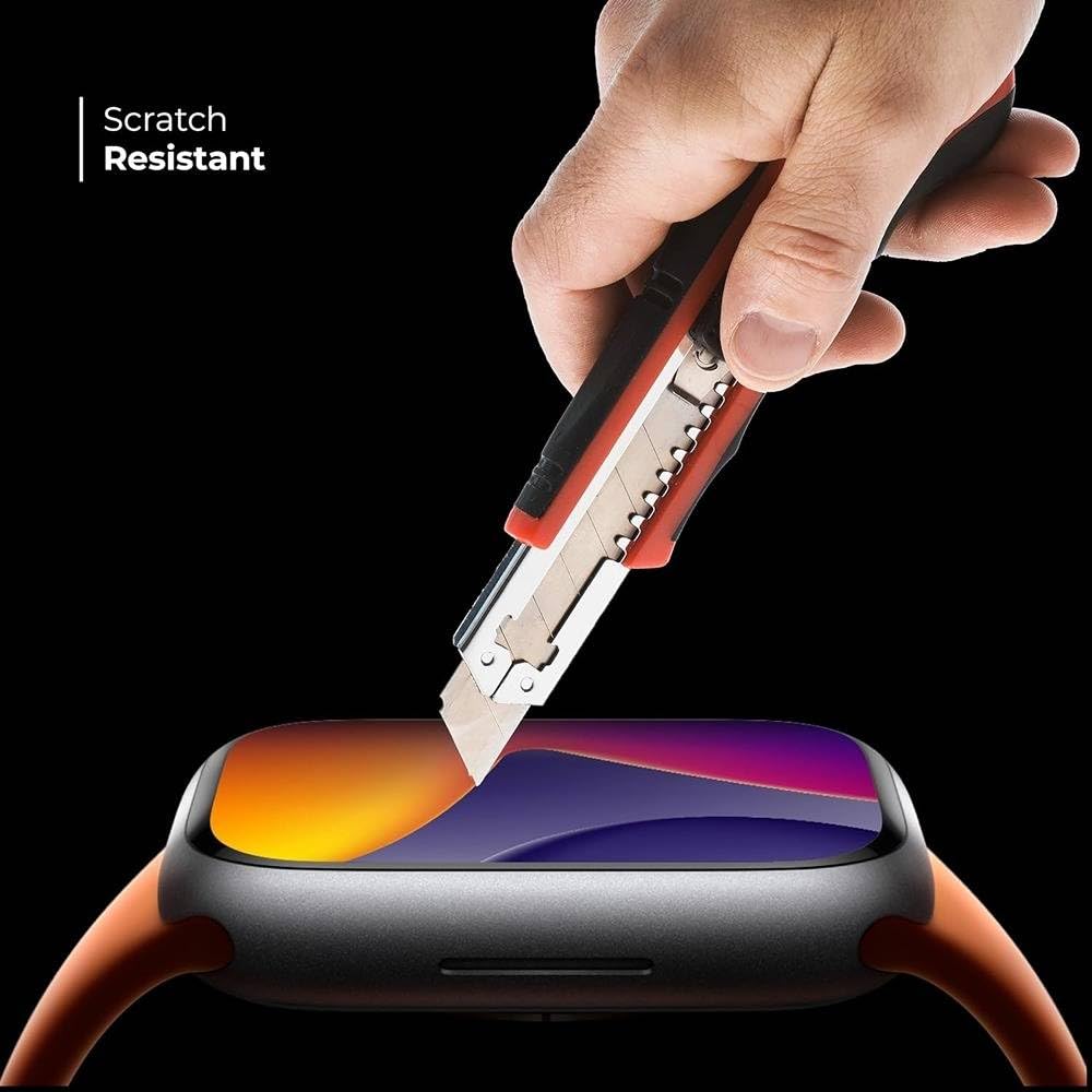 BLUPEBBLE APPLE WATCH 49MM ROCK SERIES GRAPHENE TEMPERED GLASS SCREEN PROTECTOR BP-APWGRK49MM2D-CL - Image 7
