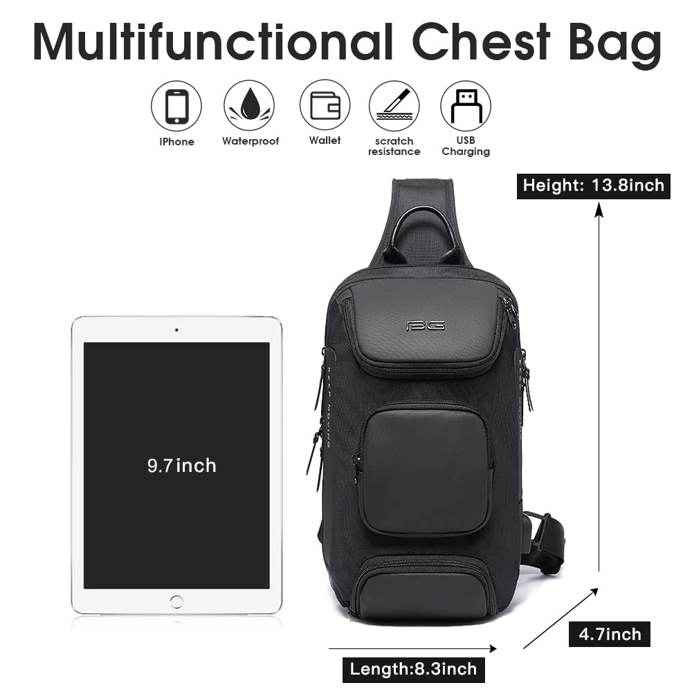 BANGE BACKPACK BLACK BG-7086 - Image 5