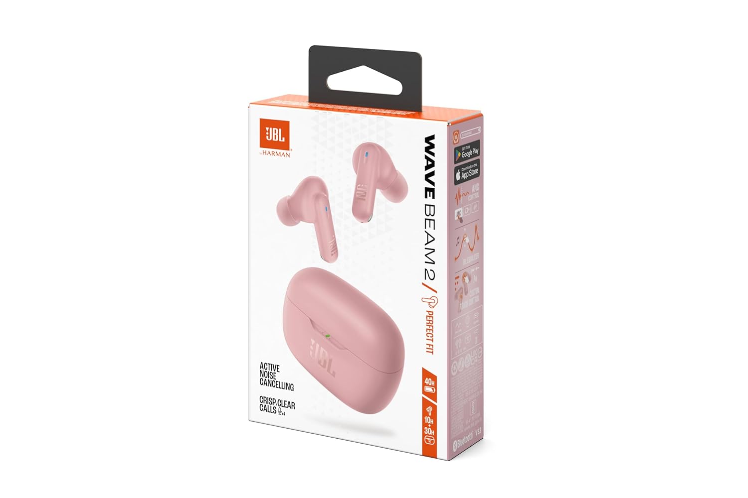 JBL WAVE BEAM 2 TRUE WIRELESS IN-EAR EARBUDS WITH MIC PINK - Image 5