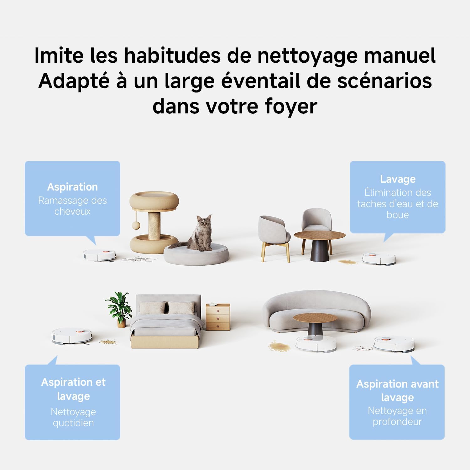XIAOMI ROBOT VACUUM WHITE H40 - Image 9